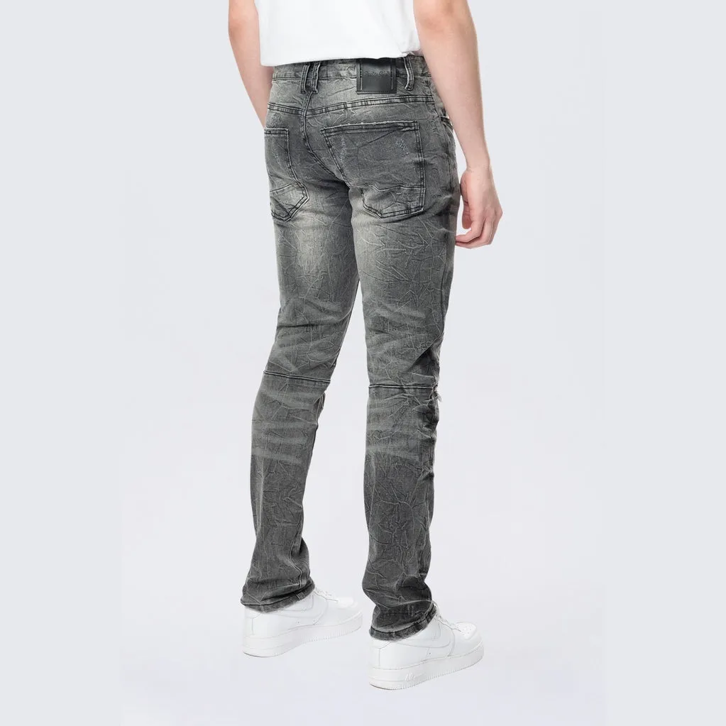 Slim Wave Effect Jeans